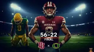 Indiana Dominates Oregon 56–22 | CFP Peach Bowl Statement Win