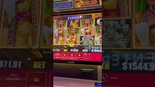 Incredible line hit on Dragon Link Golden Century with a $10 bet! #DragonLink #HandPay #Slots