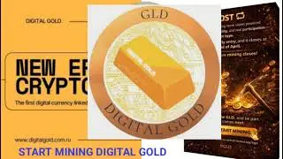 START MINING DIGITAL GOLD @Crypto-Real-Money