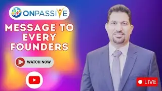 The Power of Focused Silence: A Message to Every Founder | ONPASSIVIE LIVE  #onpassive #ashmufareh