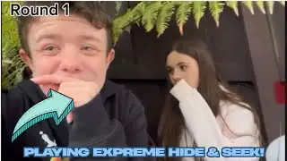 We played extreme hide & seek | challenge FT. Swarm crews w/ the clarke family
