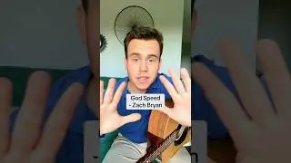 How to play GOD SPEED by Zach Bryan on guitar #guitar #beginnerguitar #guitartutorial #zachbryan