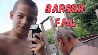 Barber fail 😁