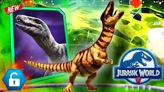 The New BLINDS BEAST unlock 🔓 || BARYOSAURUS || Jurassic World Alive || V3.18