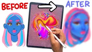 RANDOM Color Picker TRANSFORMED My Drawing Challenge&hellip;(CRAZY Results)