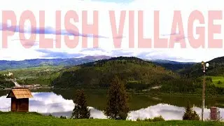Polish Village, Sounds of Nature, Lake, Relaxing Music 4K