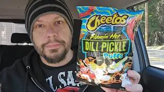 CarBS - Cheetos Flamin' Hot Dill Pickle Flavored Puffs