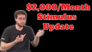 Stimulus Check & $2,000/Month Emergency Money For the People Act Update