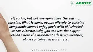 ABATEC Pools FAQ   6.5 Which method of water treatment is more effective