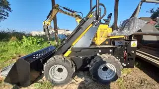 rozwijamy firmę. mini ładowarka