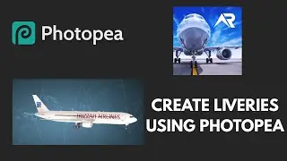 How to CREATE LIVERIES for RFS using PHOTOPEA (2025)