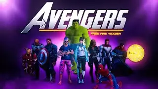 AVENGERS Freefire 3D TEASER🔥 3D ANIMATION MONTAGE FREE FIRE MAX ❤️ Edited by GODS OF GARENA