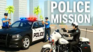 🇺🇸Police Car Chase Simulator 3D, - REAL CAR DRIVING RACE CITY 3D, Gameplay in Race City 3D!