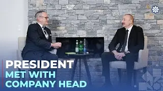 President met with President of Dell Technologies for Europe, Middle East and Africa in Davos