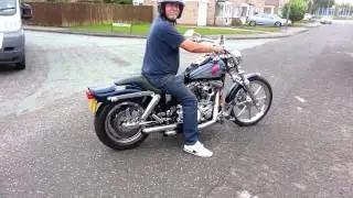 tuned harley davidson ( race)chromed to the max!!! bling my ride!!