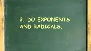 ORDER OF OPERATIONS (ANIMATION)