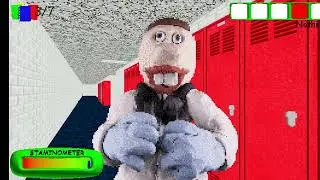 i play baldi basics plus gotta sweep sweep sweep