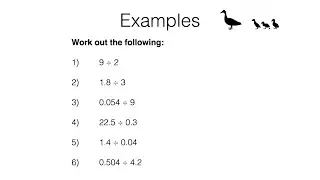 N2d Part 4 Dividing with decimals
