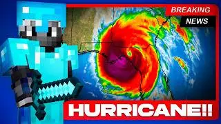 I Survived Hurricane Helene... (Minecraft Bedwars Commentary)