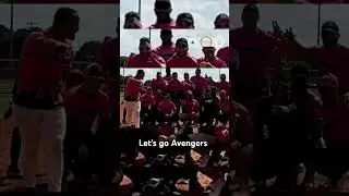 A V E N G E R S Let's go! #avengersteam #softballgame #softbaollean2