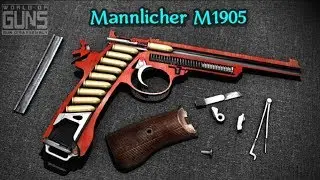 Mannlicher M1905 - Complete Disassembly and Assembly | Fast and Detailed | Amazing Animation
