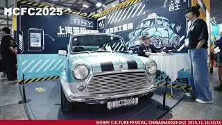 Premium Scale Taxi Model Showcase at Hobby Culture Festival China in Hangzhou