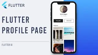 Make a Profile Page UI using Flutter