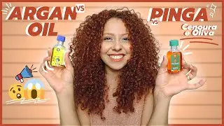 ÓLEOS DE FINALIZAÇÃO: ARGAN OIL Vs PINGA DA LOLA COSMÉTICS (No e Low Poo)