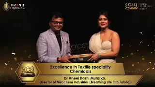 Dr. Aneel Kashi Murarka Wins Excellence in Textile Specialty Chemicals | GEA 2025