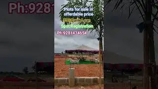 Bank loan available plots in Shadnagar #trending #shadnagar #realestate #music