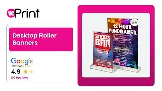 Take Your Marketing to New Heights with Desktop Roller Banners