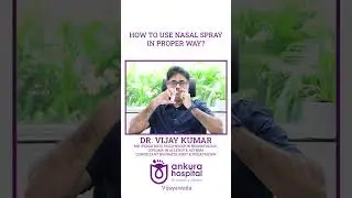 How to use nasal spray in children