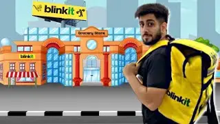 I SPENT ONEDAY AS BLINKIT DELIVERY PARTNER