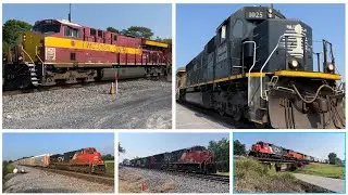 Canadian National Railfanning Highlights from Fulton, KY - September 7, 2023