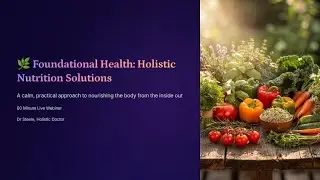 Foundational Health: Holistic Nutrition Solutions