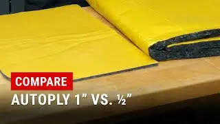 1 Inch vs. 1/2 Inch AutoPly Cargo Van Insulation Kits