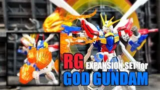 [RG] God Gundam Expansion SET!! Create a fancy pose!
