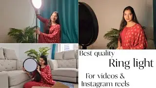 My new ring light unboxing 😍❤️| Best quality ring light for creators 😍