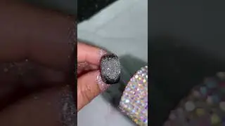 Iridescent Reflective Heart Nails for Valentine&rsquo;s Day