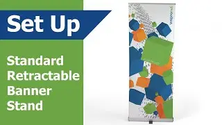 Retractable Banner Stand Setup - Roll Up Standard