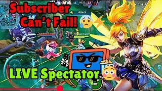 Fanny Carry Gameplay While Subscriber Watches 😱 | Epic MLBB Assassin Pop Off