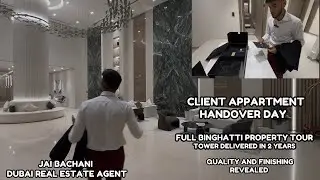 Apartment Handover Tour | Inside a Ready Binghatti Building In Dubai | Quality & Finishing Revealed
