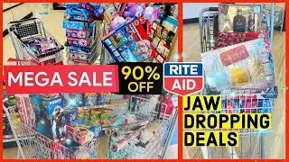 HUGE RITE AID 90% OFF CLEARANCE HAUL| RITE AID RUN 🏃🏽&zwj;♀️ DEALS |JAW DROPPING DEALS SAVED OVER $1K !