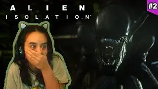 Pis&aacute;ndome los talones todo el rato😭 | ALIEN ISOLATION CAP 2
