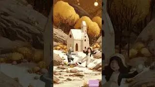 A snow house surrounded by gold👸🏻#girl#fairytales#disney #magical#kids#snowhouse#cute#aesthetic