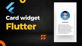 How to use card widget in Flutter?