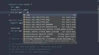 Fixing the Dart analyzer's abstract super member reference diagnostic