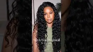 Install a Water wave wig with me! *detailed* #wiginstall #wig #wigs #wigreview #natural #lacewig