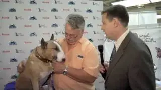 Kenneth Andrew Bell presents Best in Show 2006 Rufus at the NYC Pet Show 2010