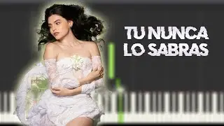T&uacute; Nunca Lo Sabr&aacute;s - Daphne Michelle | Piano